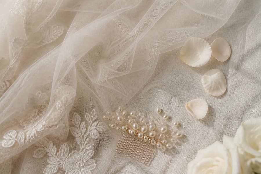 Featured image for Wedding Veil Lengths, and What Each One Does to the Aisle